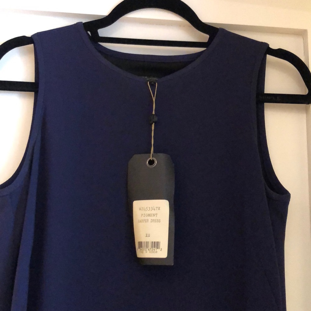 Rag & Bone Navy Pigment Harper Dress - Picture 4 of 4